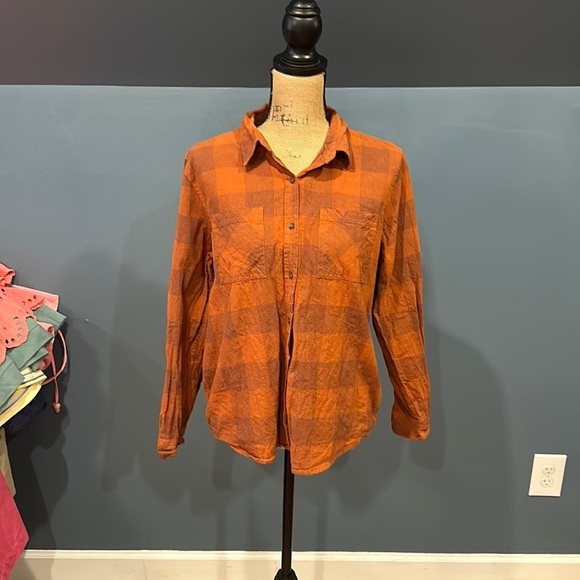 Universal thread button down shirt size large women’s - Picture 1 of 7
